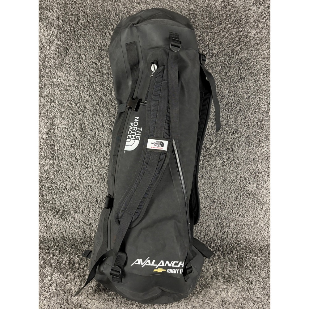 The North Face Chevy Avalanche Base Camp Duffle Bag Black Large Backpack Straps